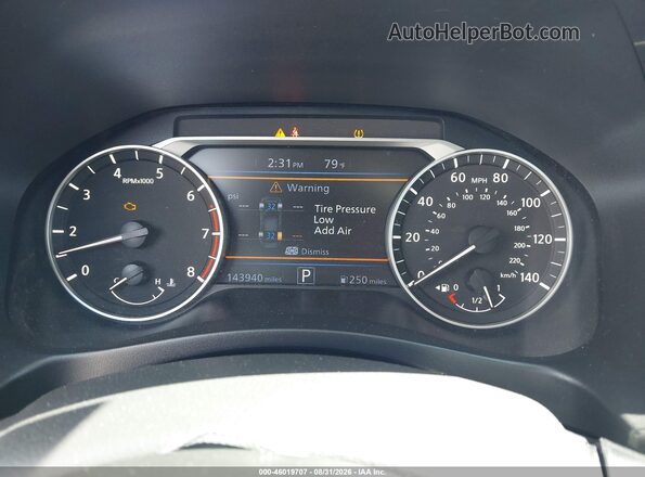 1N4BL4BV4KC234956 2019 NISSAN ALTIMA Серый Вид задних сидений
