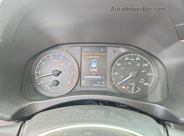 1N4BL4BV4MN347037 2021 NISSAN ALTIMA Серый Вид щитка приборов
