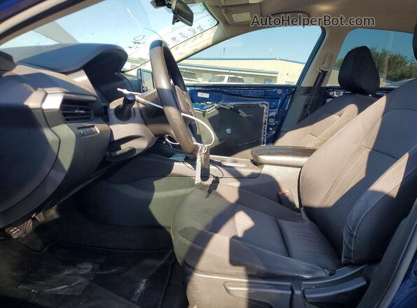 1N4BL4BV7MN418926 2021 NISSAN ALTIMA Синий Вид салона спереди