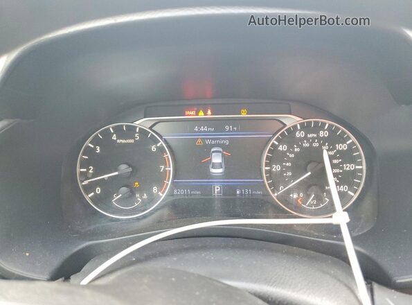 1N4BL4BV8LC164198 2020 NISSAN ALTIMA Silver Vista del cuadro de instrumentos