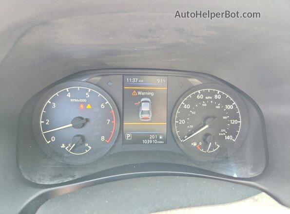 1N4BL4BV8MN383183 2021 NISSAN ALTIMA Серый Вид щитка приборов