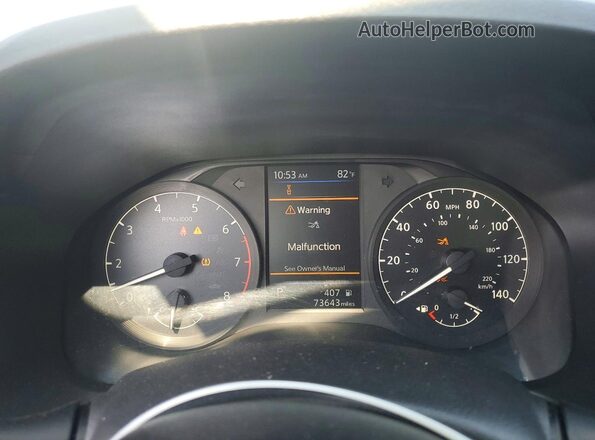 1N4BL4BV9RN374886 2024 NISSAN ALTIMA Silver Вид щитка приладів