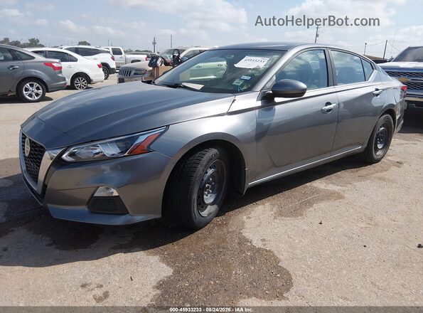 1N4BL4BVXKC209057 2019 NISSAN ALTIMA Gray Առջևի ձախ երեք քառորդ տեսարան