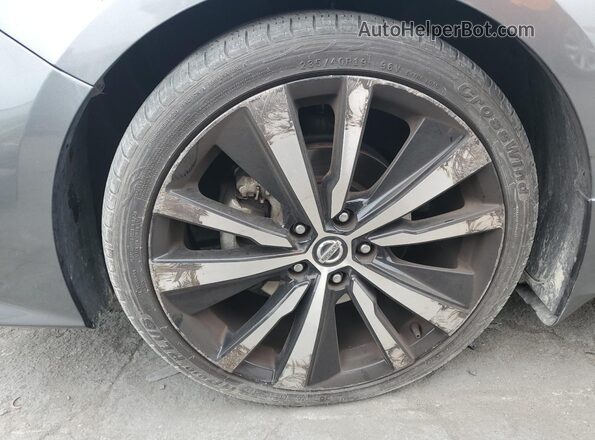 1N4BL4CV0NN339713 2022 NISSAN ALTIMA Gray Vista de la etiqueta del VIN