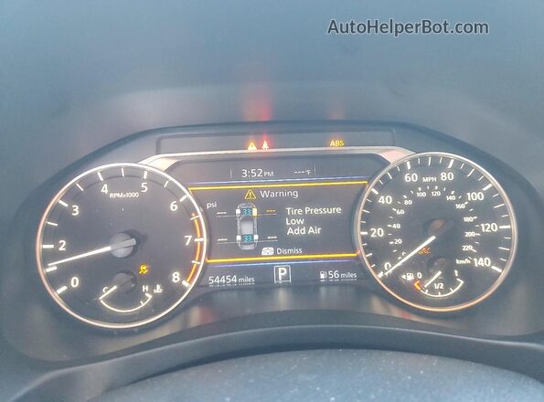 1N4BL4CV1KC182863 2019 NISSAN ALTIMA Silver ხელსაწყოთა პანელის ხედი