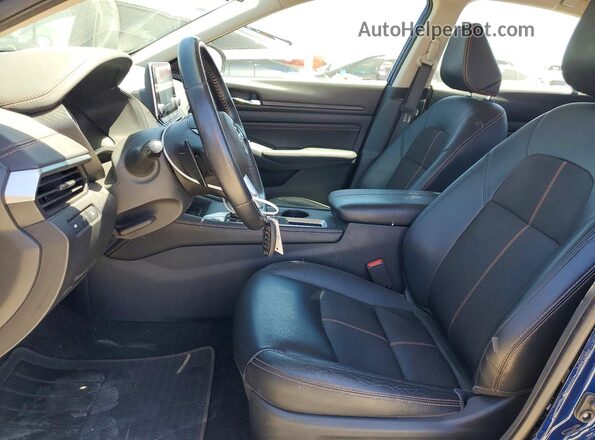 1N4BL4CV2KC102633 2019 NISSAN ALTIMA Синий Вид салона спереди