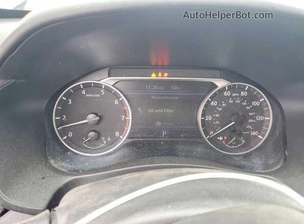 1N4BL4CV2LC129316 2020 NISSAN ALTIMA Black Vista del cuadro de instrumentos