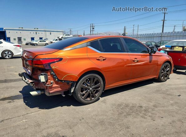1N4BL4CV2NN341432 2022 NISSAN ALTIMA Оранжевый Задняя правая четверть