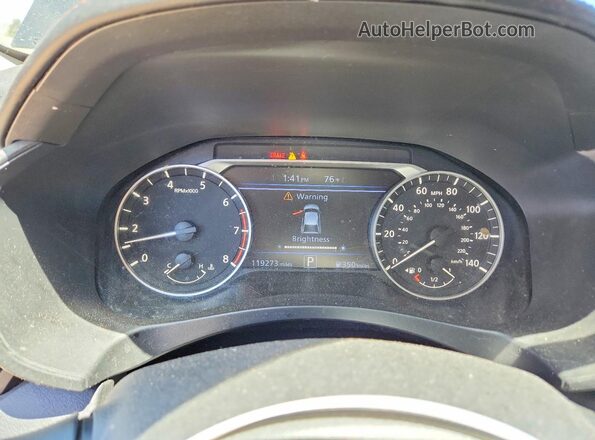 1N4BL4CV3KC172058 2019 NISSAN ALTIMA Black Vista del cuadro de instrumentos