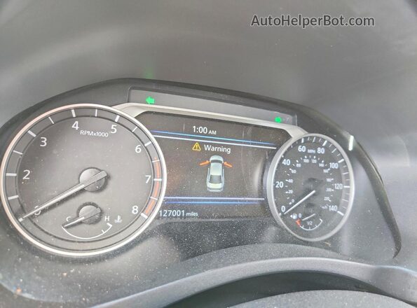 1N4BL4CV3LC178850 2020 NISSAN ALTIMA Gray Вид щитка приладів
