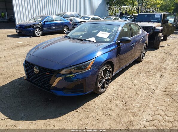 1N4BL4CV3RN410540 2024 NISSAN ALTIMA Blue წინა მარცხენა ხედი სამი მეოთხედიდან