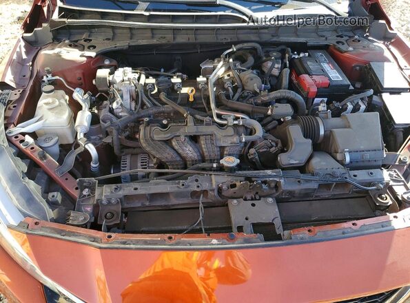 1N4BL4CV4NN420181 2022 NISSAN ALTIMA Orange უკანა სალონის ხედი
