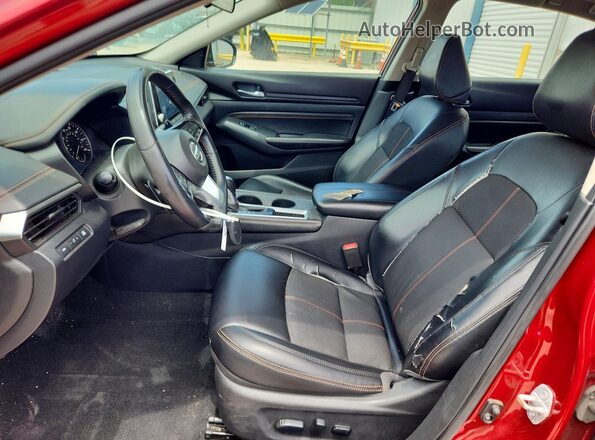 1N4BL4CV6KC174225 2019 NISSAN ALTIMA Красный Вид салона спереди