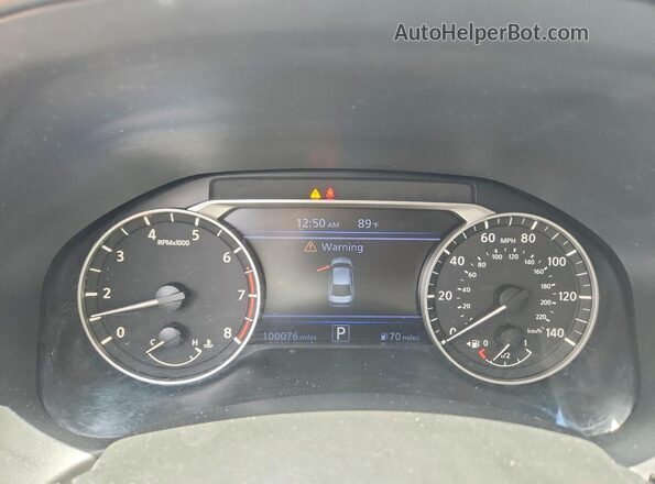 1N4BL4CV6MN409861 2021 NISSAN ALTIMA Black Սարքավորումների վահանակի տեսք