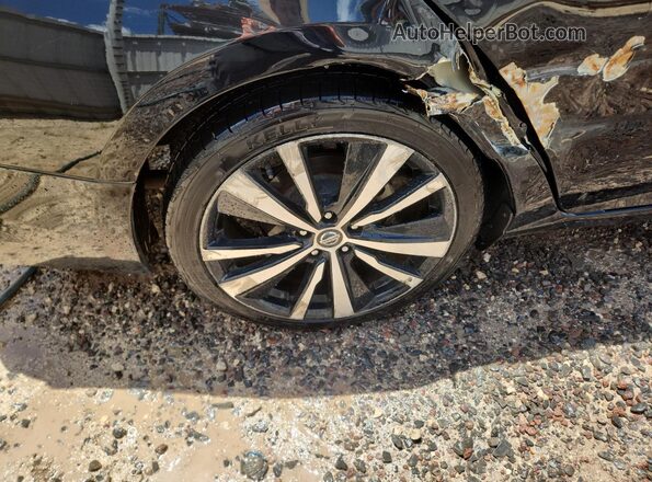 1N4BL4CV6MN409861 2021 NISSAN ALTIMA Black VIN կոդի պիտակի տեսք
