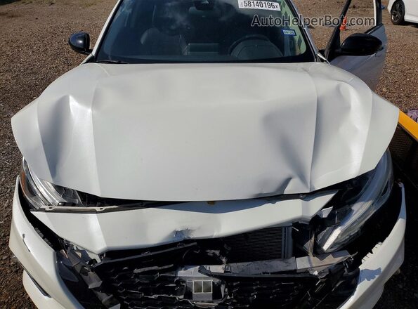 1N4BL4CV9MN346108 2021 NISSAN ALTIMA White Vista interior trasera