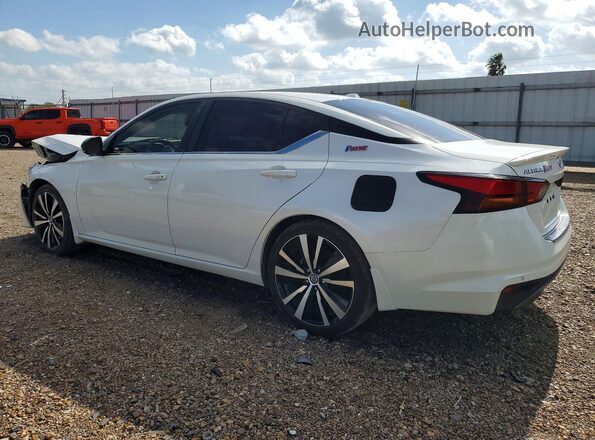 1N4BL4CV9MN346108 2021 NISSAN ALTIMA White Trasero izquierdo