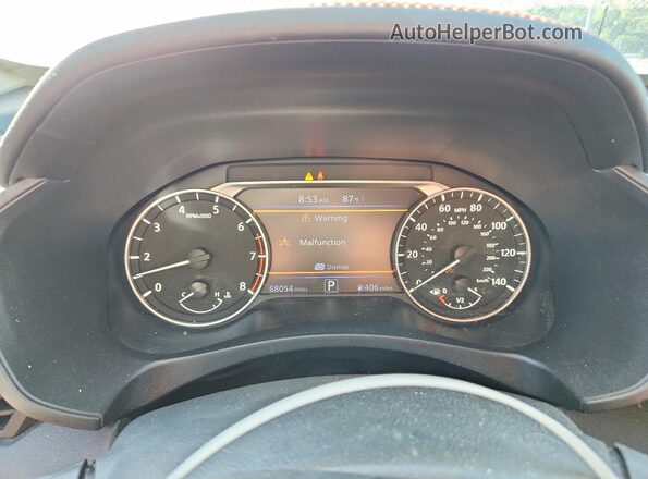1N4BL4CVXLC188713 2020 NISSAN ALTIMA Blue Սարքավորումների վահանակի տեսք