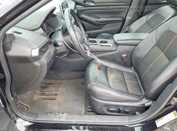 1N4BL4CVXMN364066 2021 NISSAN ALTIMA Black Widok wnętrza z przodu