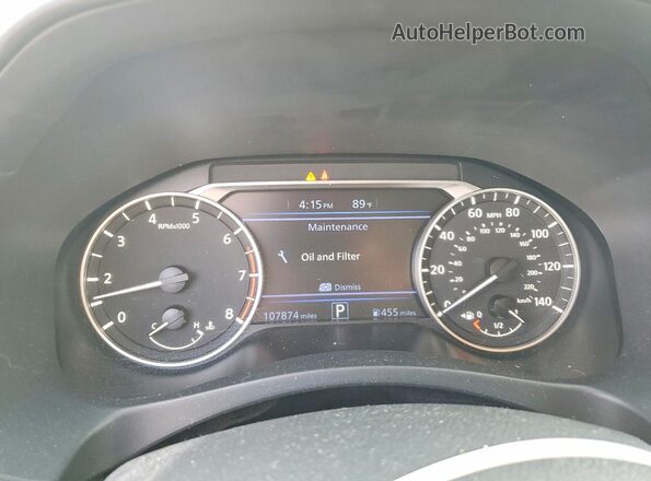 1N4BL4CW2MN419392 2021 NISSAN ALTIMA Blue Widok zestawu wskaźników