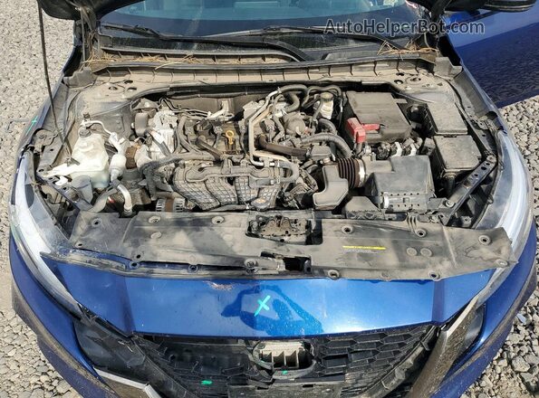 1N4BL4CW2MN419392 2021 NISSAN ALTIMA Blue Widok wnętrza z tyłu