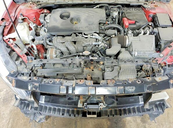 1N4BL4CW4KC190951 2019 NISSAN ALTIMA Red Vista interior trasera