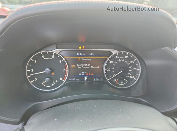 1N4BL4CW4RN378867 2024 NISSAN ALTIMA Gray Widok zestawu wskaźników