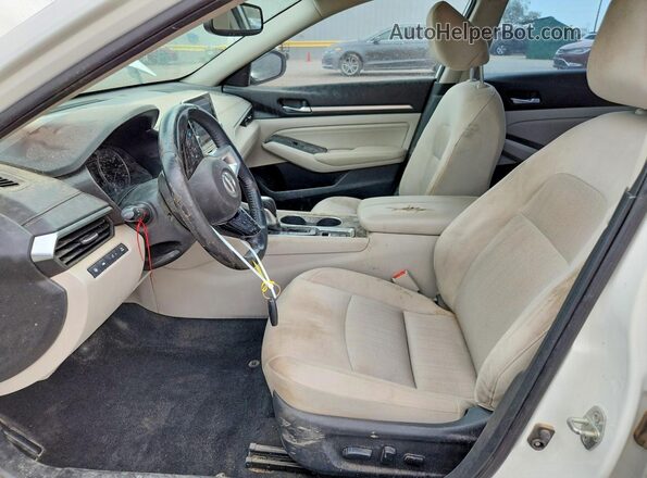 1N4BL4DV1KC127151 2019 NISSAN ALTIMA White Вид салону спереду