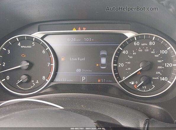 1N4BL4DV2KC214850 2019 NISSAN ALTIMA Silver Widok tylnych siedzeń
