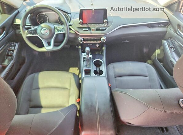 1N4BL4DV2MN341329 2021 NISSAN ALTIMA Blue Вид панелі приладів
