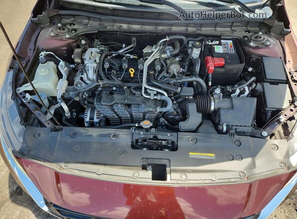 1N4BL4DV2PN407544 2023 NISSAN ALTIMA Бордовый Вид задней части салона