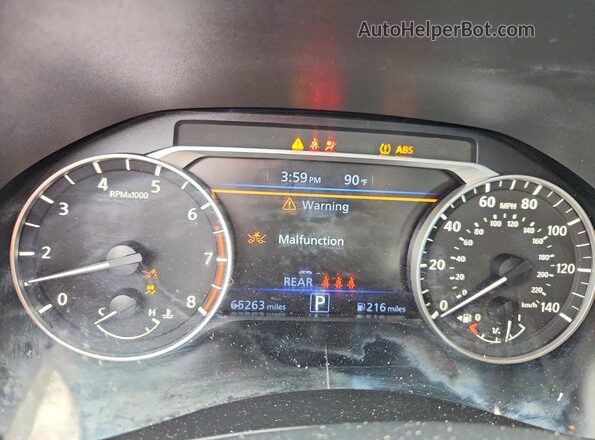 1N4BL4DV2RN302926 2024 NISSAN ALTIMA Silver Instrument cluster view