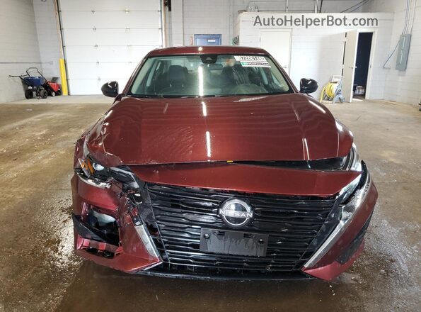 1N4BL4DV2SN350111 2025 NISSAN ALTIMA Темно-бордовый Вид наклейки с VIN-кодом