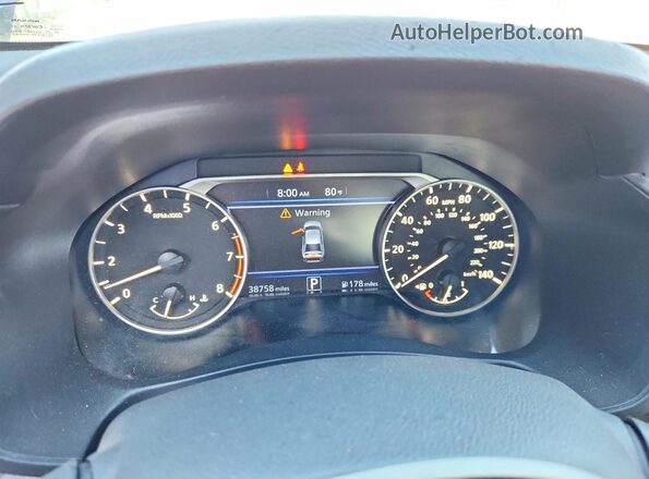 1N4BL4DV2SN368351 2025 NISSAN ALTIMA Черный Вид щитка приборов