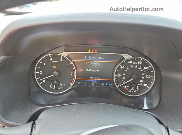 1N4BL4DV2SN378765 2025 NISSAN ALTIMA Silver ხელსაწყოთა პანელის ხედი