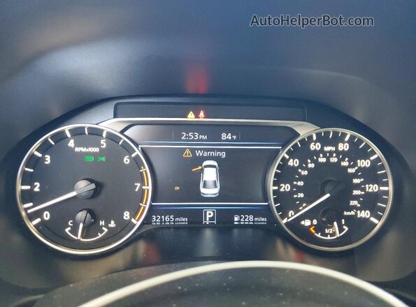 1N4BL4DV2SN379446 2025 NISSAN ALTIMA Серебряный Вид щитка приборов