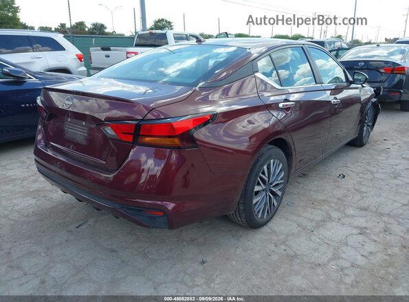 1N4BL4DV4SN411796 2025 NISSAN ALTIMA Maroon Задня права чверть