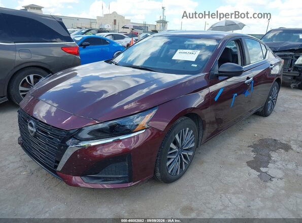1N4BL4DV4SN411796 2025 NISSAN ALTIMA Maroon Передня ліва чверть