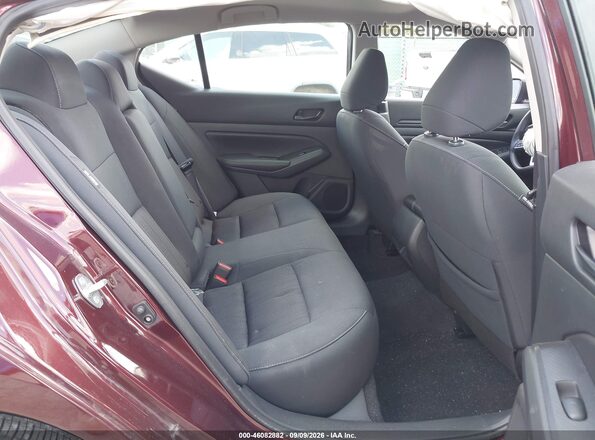 1N4BL4DV4SN411796 2025 NISSAN ALTIMA Maroon Вид наклейки з VIN-кодом