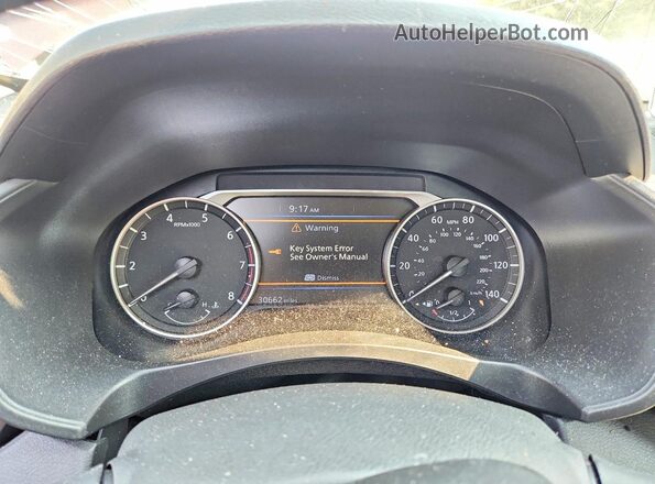1N4BL4DV8SN374672 2025 NISSAN ALTIMA Red Widok zestawu wskaźników