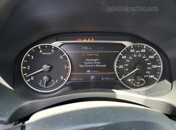 1N4BL4DV9SN422776 2025 NISSAN ALTIMA Silver Widok zestawu wskaźników