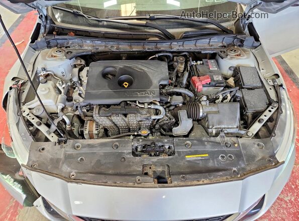 1N4BL4DW5KC153194 2019 NISSAN ALTIMA Silver Widok wnętrza z tyłu