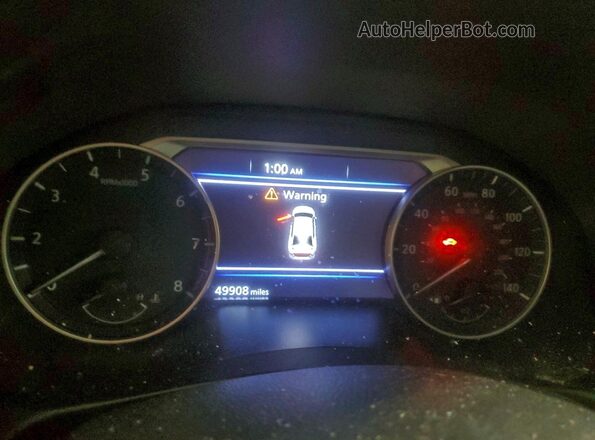 1N4BL4DW6NN355079 2022 NISSAN ALTIMA Silver Vista del cuadro de instrumentos