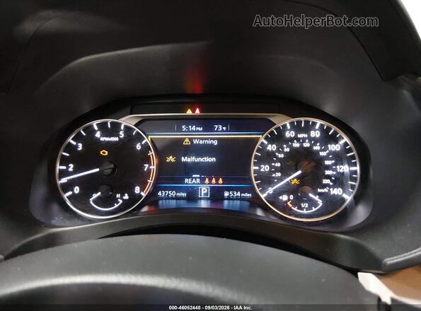 1N4BL4DW8SN392016 2025 NISSAN ALTIMA Black Հետևի նստատեղերի տեսք