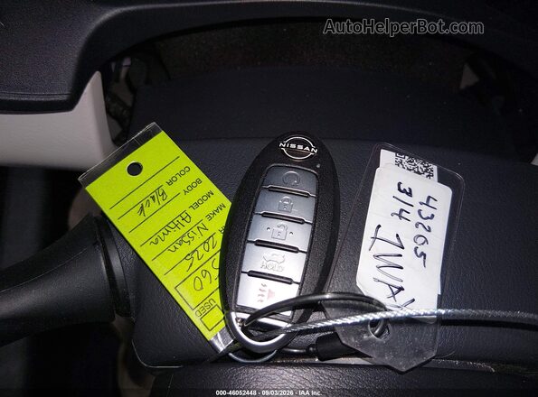 1N4BL4DW8SN392016 2025 NISSAN ALTIMA Black Առջևի վահանակի տեսք