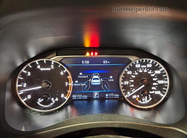 1N4BL4EV2KC226236 2019 NISSAN ALTIMA Charcoal Widok zestawu wskaźników