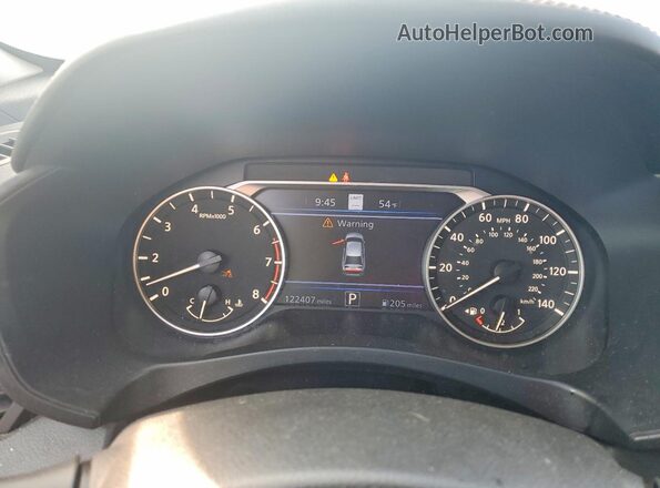 1N4BL4EV3LC140886 2020 NISSAN ALTIMA Silver Instrument cluster view