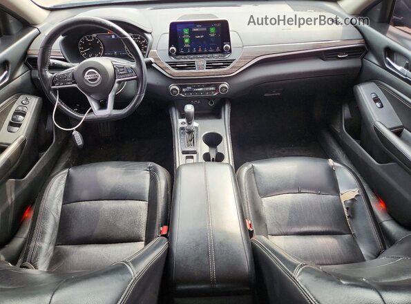 1N4BL4EV4KC183292 2019 NISSAN ALTIMA Черный Вид панели приборов