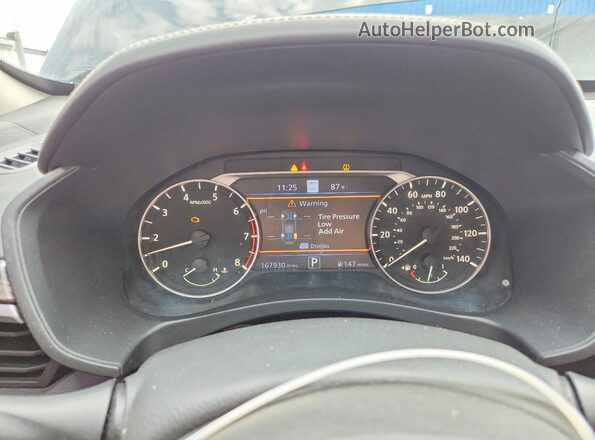 1N4BL4EV4KC183292 2019 NISSAN ALTIMA Черный Вид щитка приборов