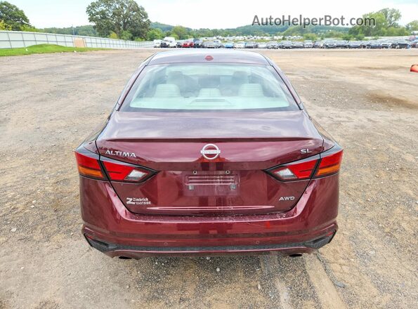 1N4BL4EW2RN338381 2024 NISSAN ALTIMA Красный Вид сзади